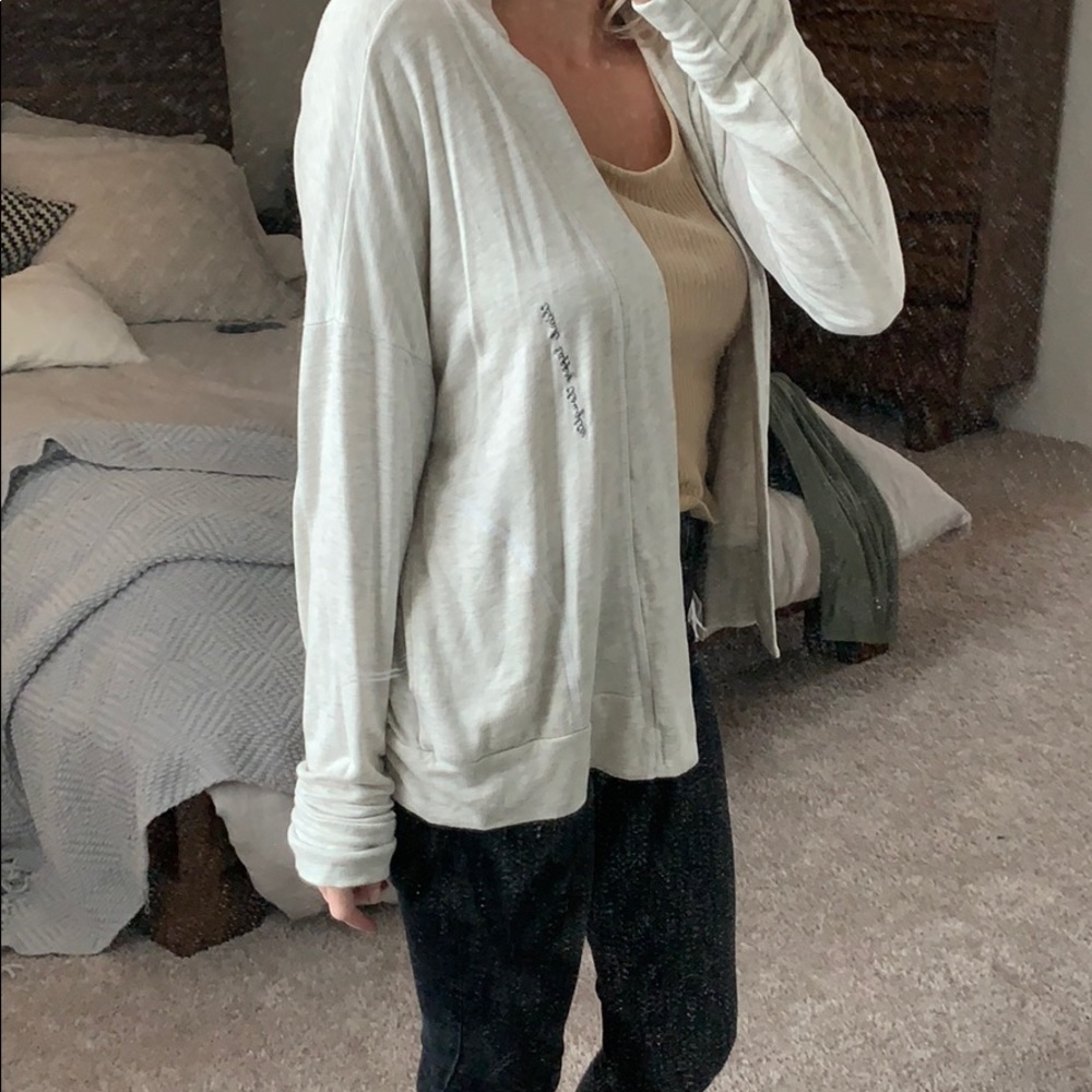 Good hYOUman cardigan! SO SOFT